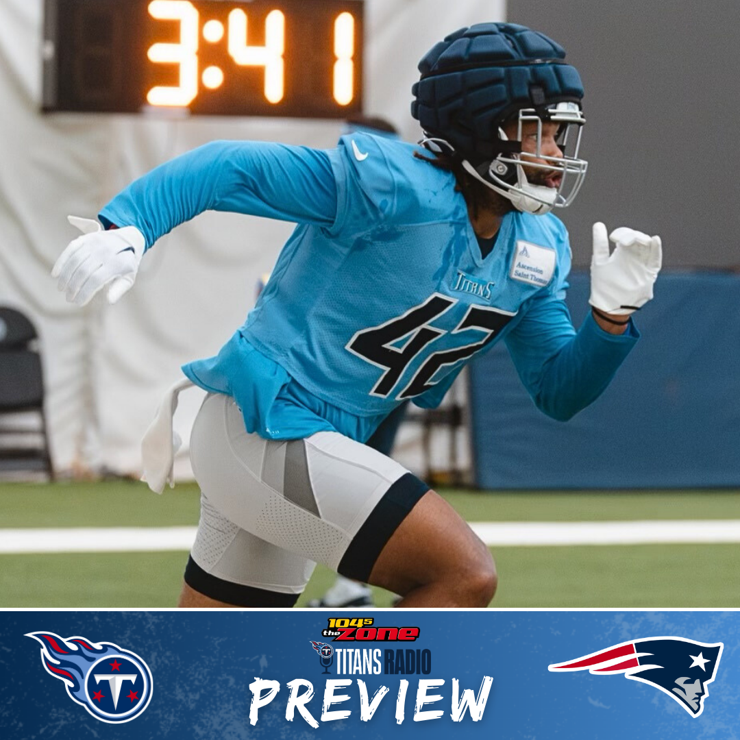 Titans vs. Patriots: Preseason Week 3 Primer